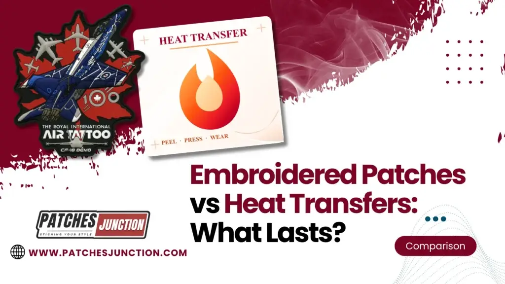Embroidered Patches vs Heat Transfers: What Lasts Longer?